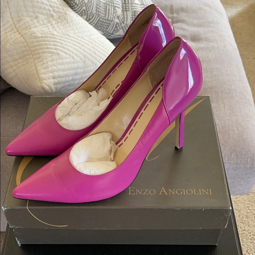 Enzo Angiolini Eacastalia Pink Pumps